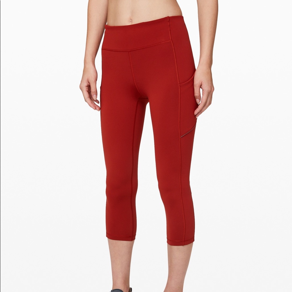 Speed Up Crop Leggings